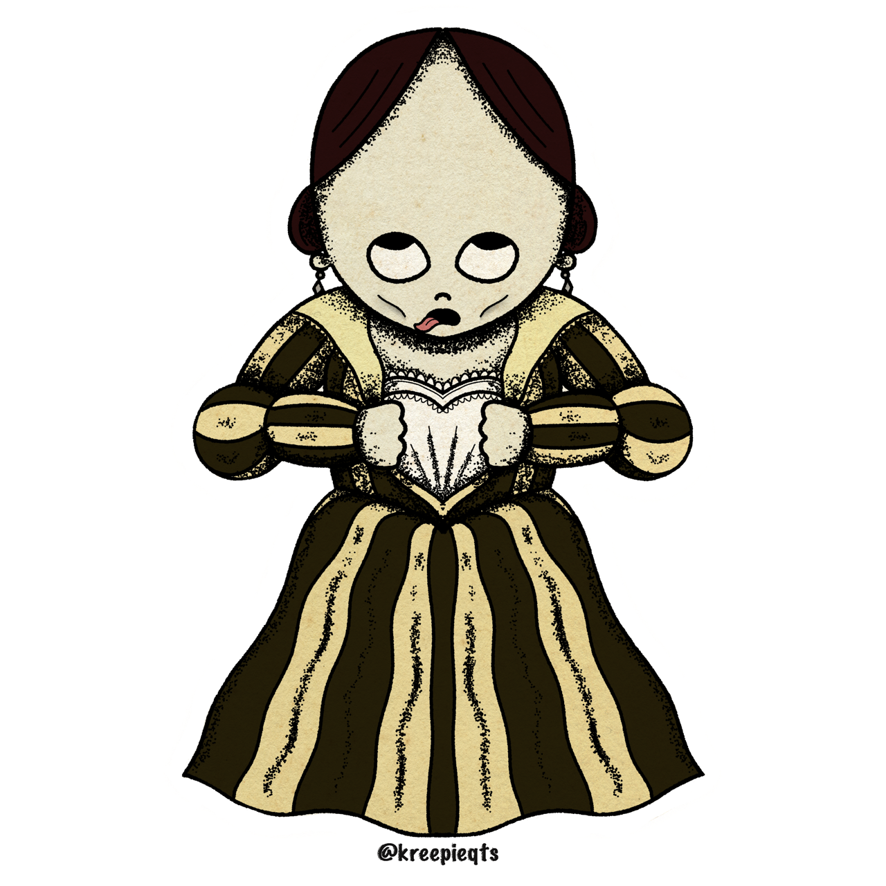 Crazy Ellen Parody Sticker